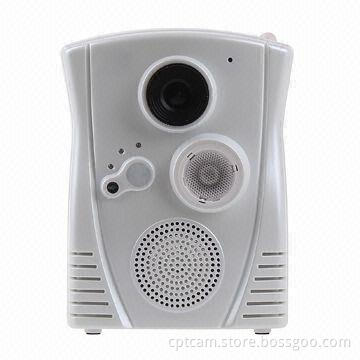 720P Wired IP Camera, PIR Detect Alarm Host, Built-in Web Server CPTCAM Eye10000/iPhone/iPad/Android